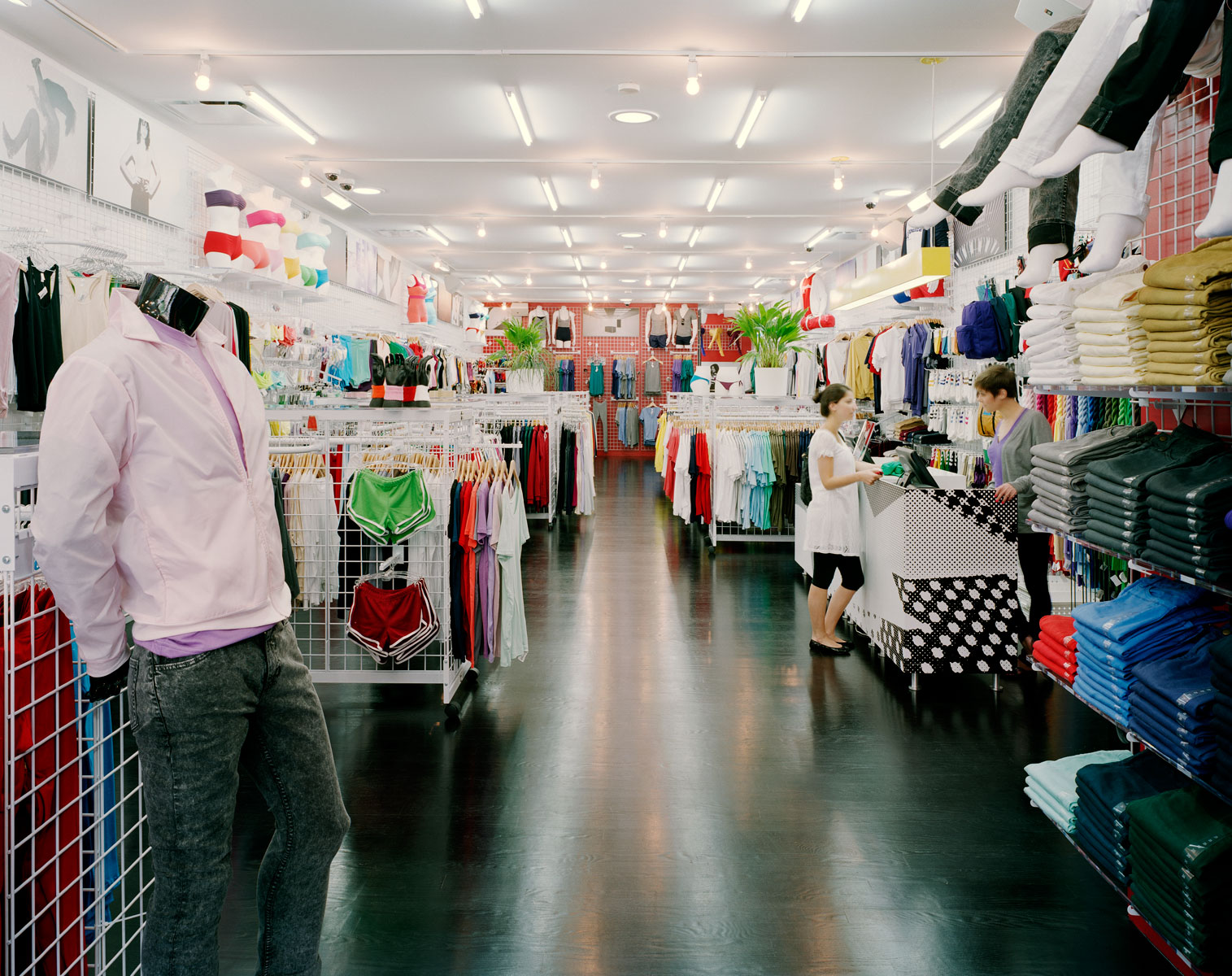 Interior from storefront