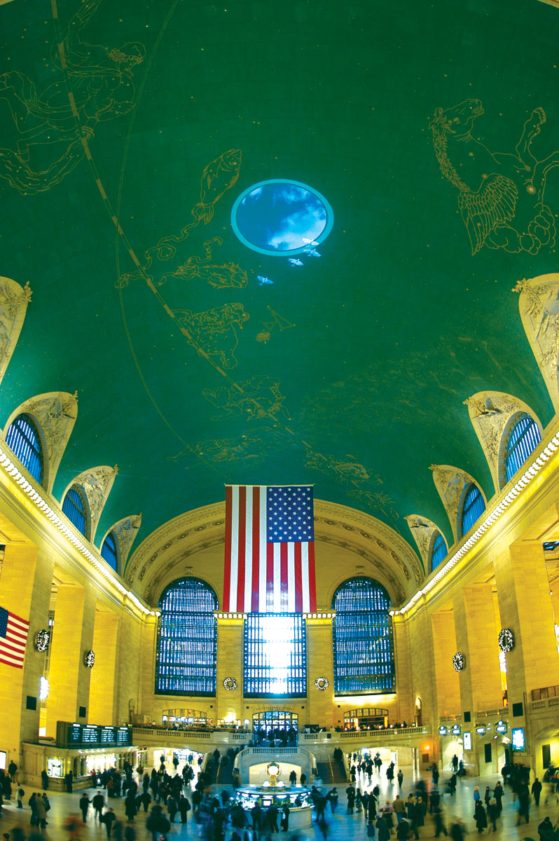 Grand Central Terminal projection