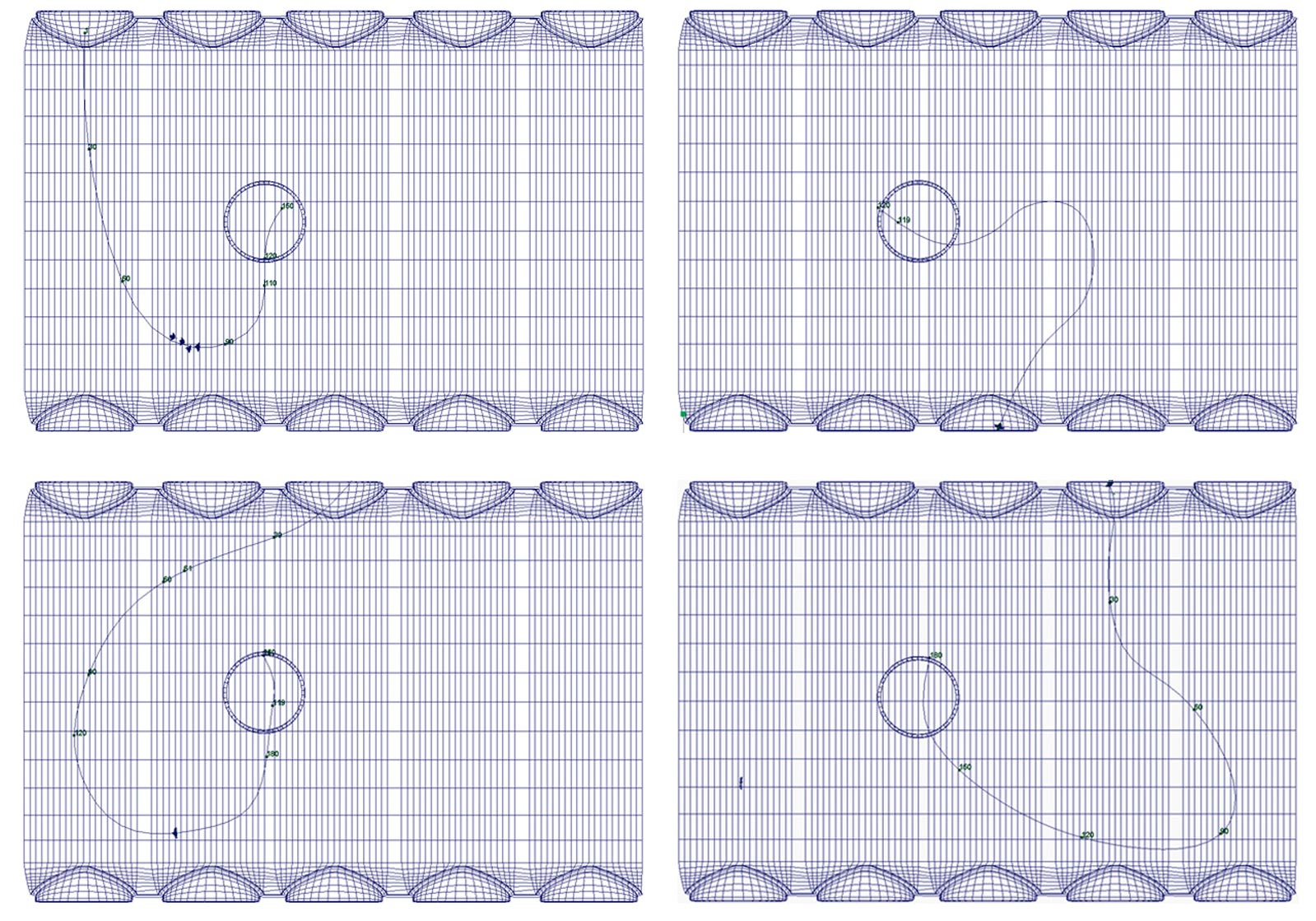 Projection diagrams