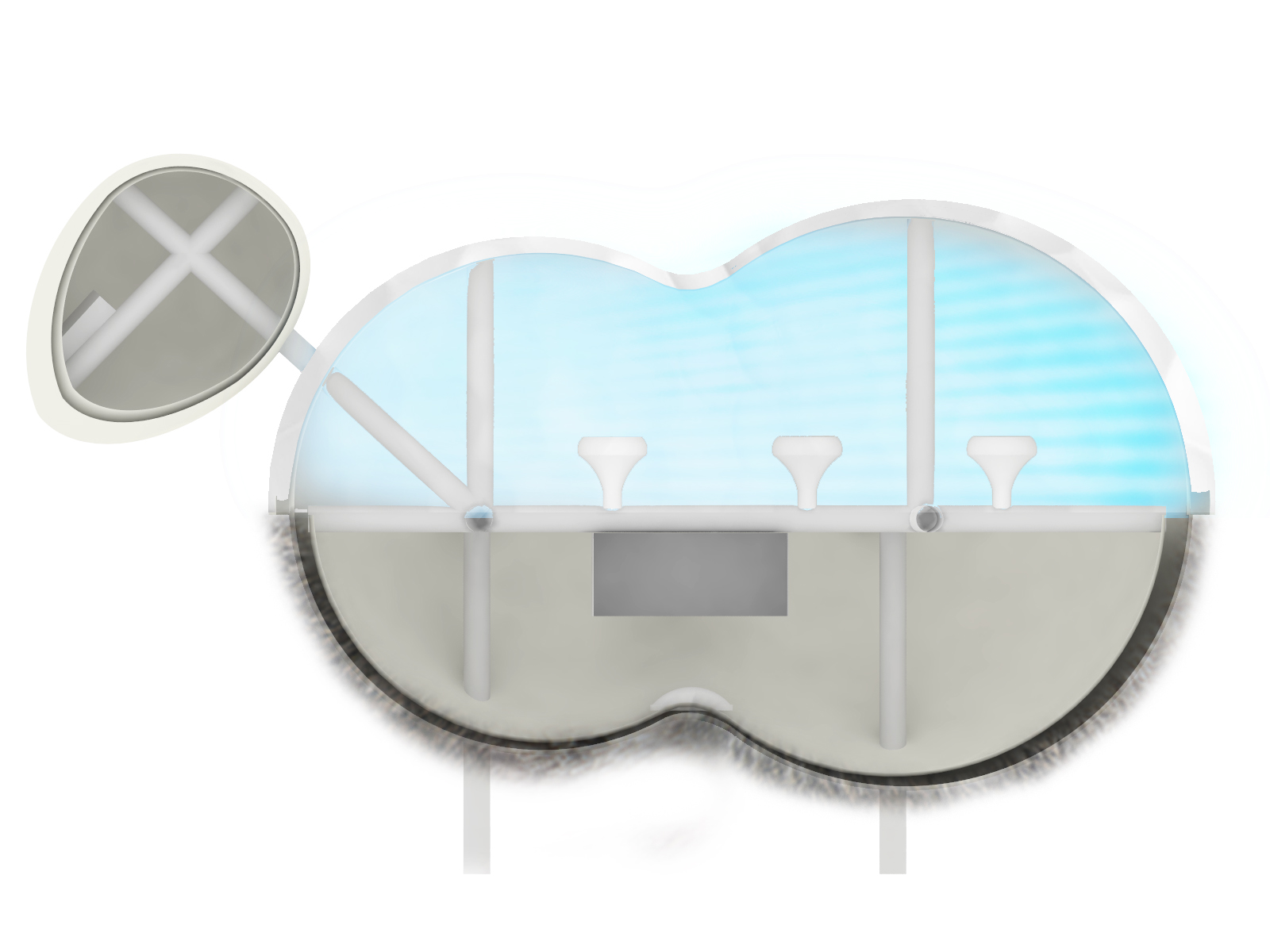 Assembly cross-section